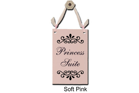 Door Sign "Princess Suite" Style# 360