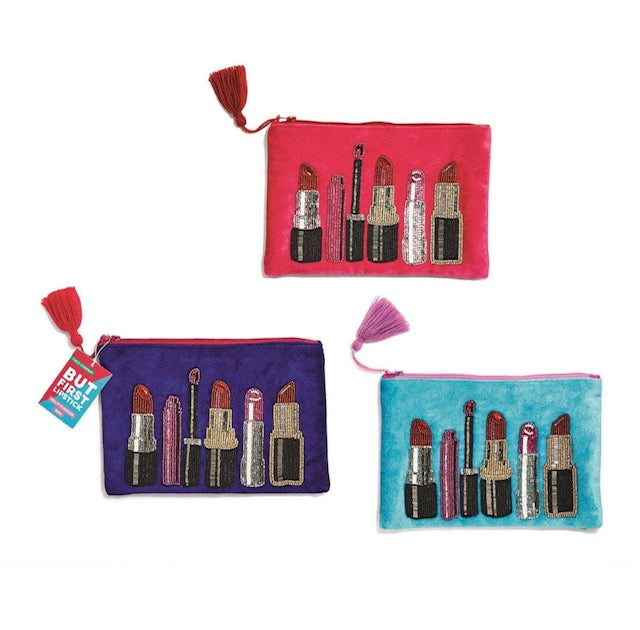 But First, Lipstick Pouch