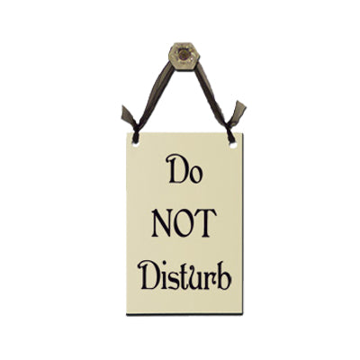 Door Sign "Do NOT Disturb" Style# 350