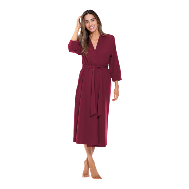 Cotton Knit Robe for Women